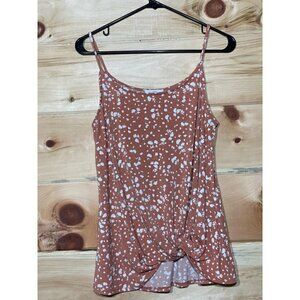 Kaileigh knotted front tank top Medium